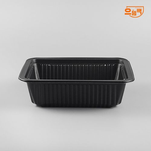 19145 실링용기 600개 (검정/PP/AJ)