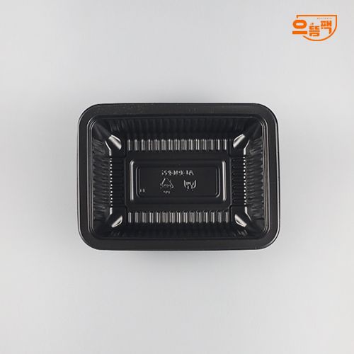 19145 실링용기 600개 (검정/PP/AJ)