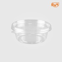 125Ø 원형용기 소 300개 세트 (투명/PET/AJ)