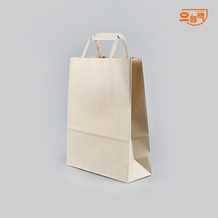 쇼핑백 플랫 대 200장 (크라프트/종이/AJ)