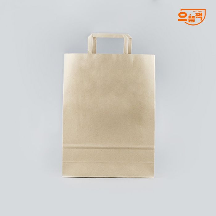 쇼핑백 플랫 대 200장 (크라프트/종이/AJ)