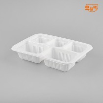 19144-5A 실링용기 600개 (백색/PP/AJ)