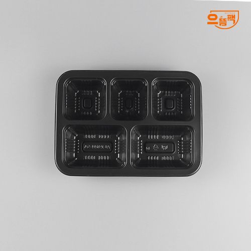 19144-5A 실링용기 600개 (검정/PP/AJ)