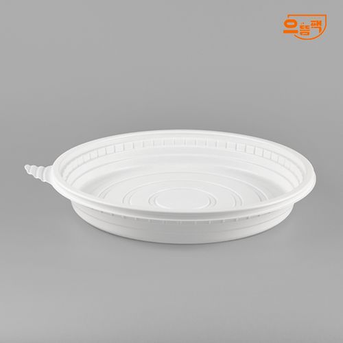 300Ø 원형찜용기 소 50개 세트 (백색/PP/AJ)
