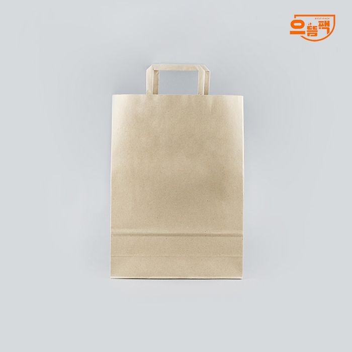 쇼핑백 플랫 중 200장 (크라프트/종이/AJ)