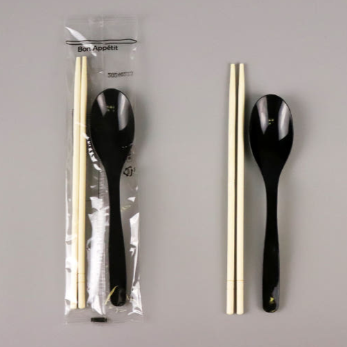 본아베띠 수저세트 500개입 흑색 500개