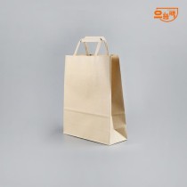 쇼핑백 플랫 소 200장 (크라프트/종이/AJ)