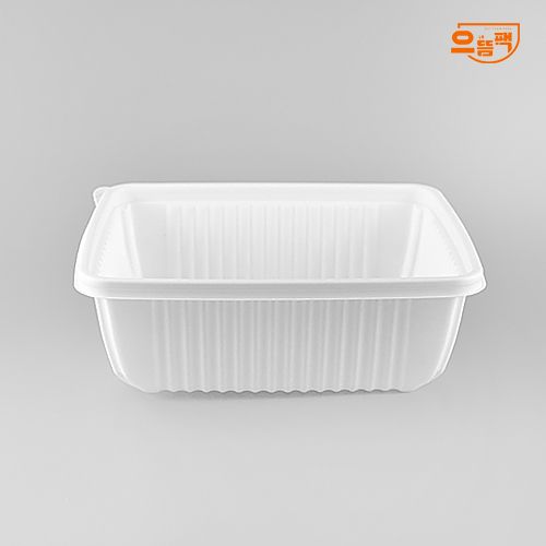 사각찜용기 대 50개 세트 (백색/PP/SDP)