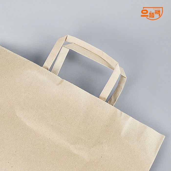 쇼핑백 플랫 특소 200장 (크라프트/종이/AJ)