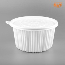 225Ø 탕용기 대 50개 세트 (백색/PP/AJ)