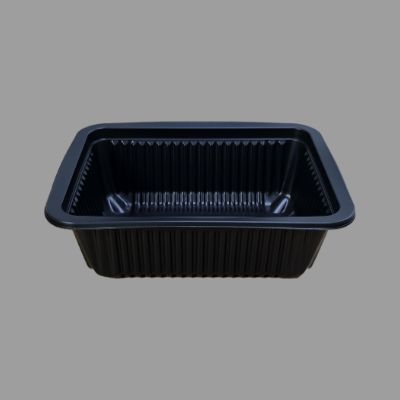 19145 실링용기 검정 100개 SET (뚜껑포함)