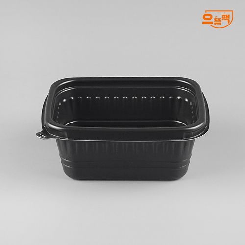 사각반죽용기 대 100개 세트 (검정/PP/AJ)