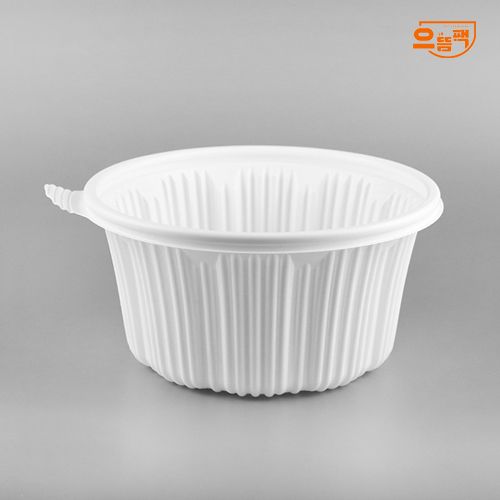 215Ø 마라탕용기 중 50개 세트 (백색/PP/AJ)