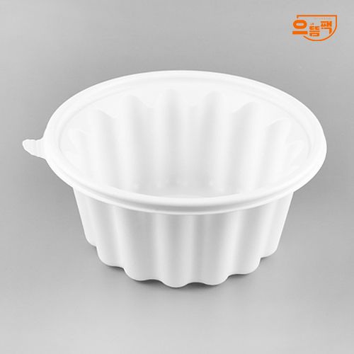 195Ø 냉면용기 대 50개 세트 (백색/PP/AJ)