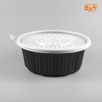 215Ø 마라탕용기 소 50개 세트 (검정/PP/AJ)