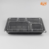 돈까스 5칸 50개 세트 (검정/PP/SDP)