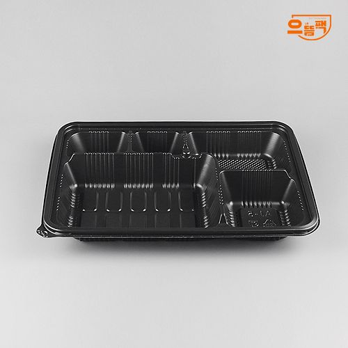 돈까스 5칸 50개 세트 (검정/PP/AJ)