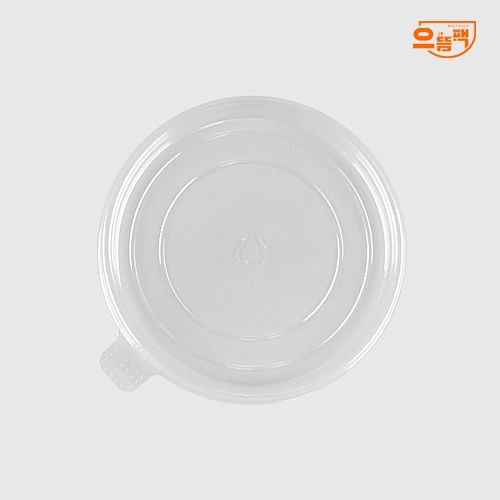 125Ø 원형용기 소 100개 세트 (투명/PET/AJ)