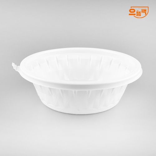 195Ø 미니탕용기 미니 50개 세트 (백색/PP/AJ)