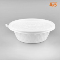 195Ø 미니탕용기 미니 50개 세트 (백색/PP/AJ)