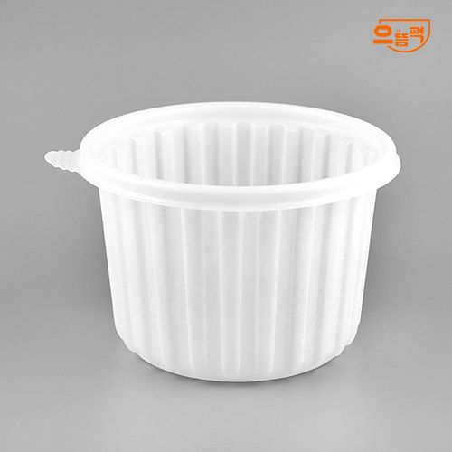 158Ø 탕용기 특대 50개 세트 (백색/PP/AJ)