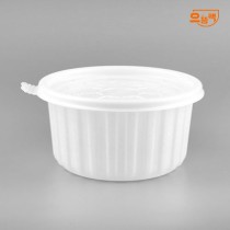 158Ø 탕용기 중 50개 세트 (백색/PP/AJ)