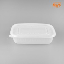 사각죽용기 소 50개 세트 (백색/PP/AJ)