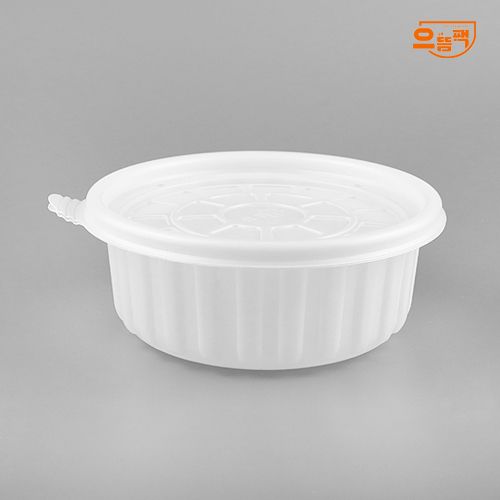 158Ø 탕용기 소 50개 세트 (백색/PP/AJ)