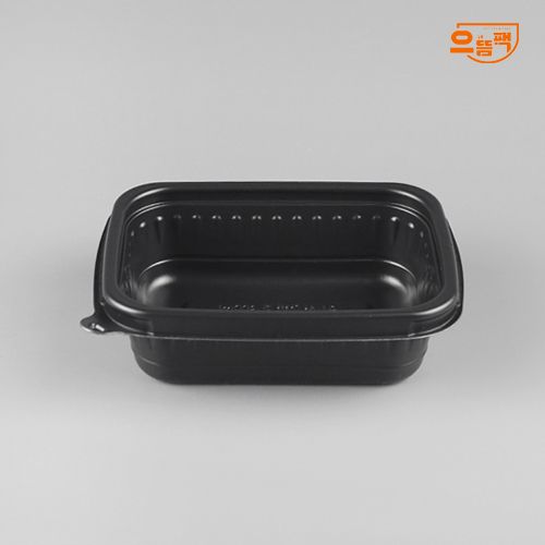 사각반죽용기 중 50개 세트 (검정/PP/AJ)