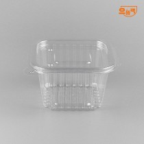 원터치 사각 대 100개 (투명/PET/AJ)