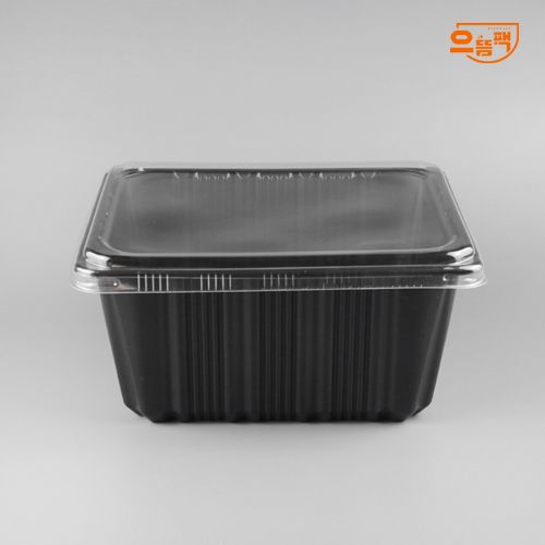 231911 실링용기 360개 (검정/PP/AJ)