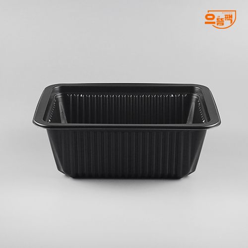 19147 실링용기 600개 (검정/PP/AJ)