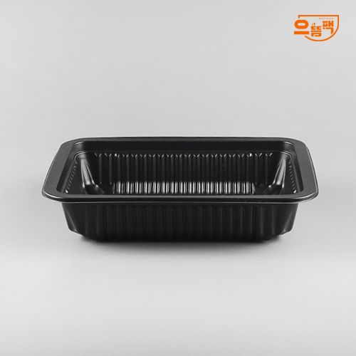 19144 실링용기 800개 (검정/PP/AJ)