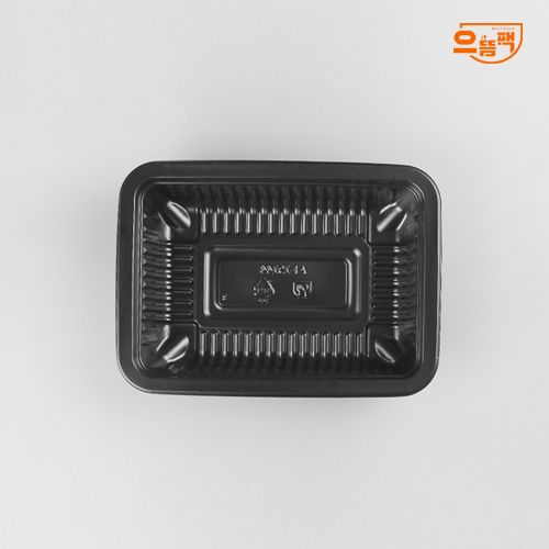 19144 실링용기 800개 (검정/PP/AJ)