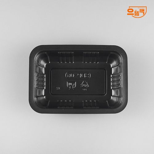 실링용기 6호 2400개 (1359535/검정/PP/SDP)