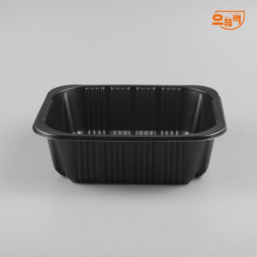 19157 실링용기 600개 (검정/PP/AJ)