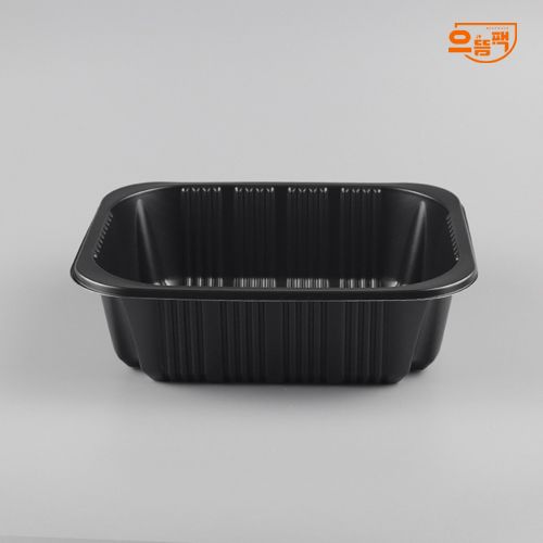 19156 실링용기 600개 (검정/PP/AJ)