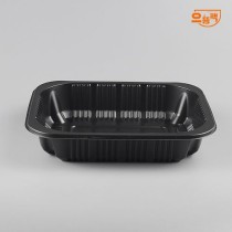 19154 실링용기 600개 (검정/PP/AJ)