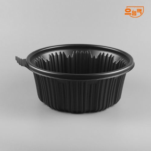 215Ø 마라탕용기 소 200개 세트 (검정/PP/AJ)