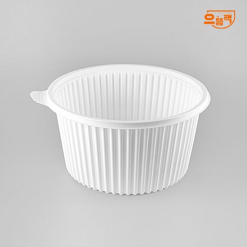 270Ø 탕용기 왕대 50개 세트 (백색/PP/AJ)