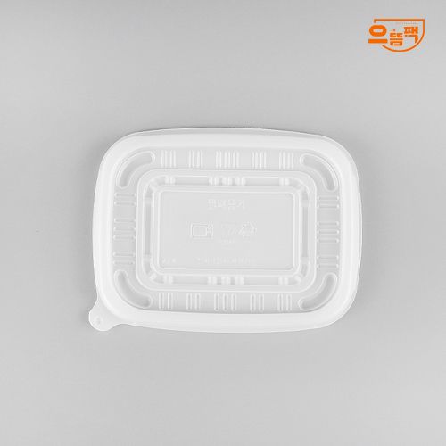 사각죽용기 특대 500개 세트 (검정/PP/AJ)