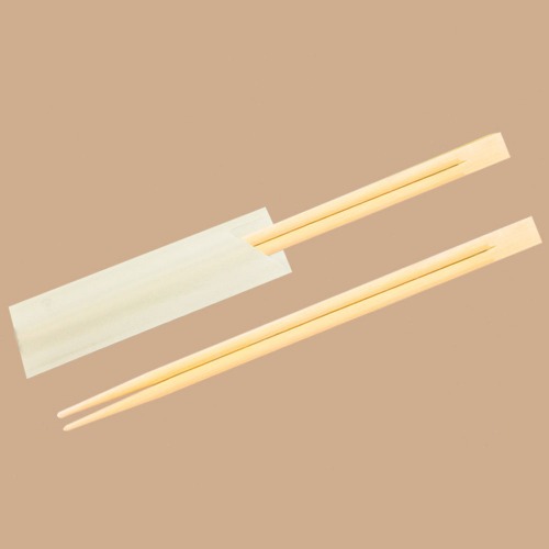 24cm 무지 텐소게 젓가락 (흰색/반포장) 100개