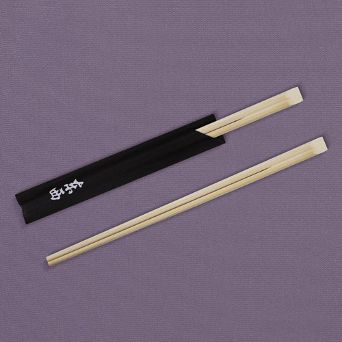 24cm 젓가락 (검정/반포장) 200개