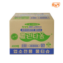 슈퍼 크린타올 물티슈 400매 1박스