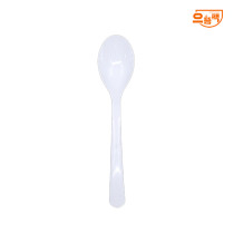 다용도 수저 (개별포장/PP/백색) 100개
